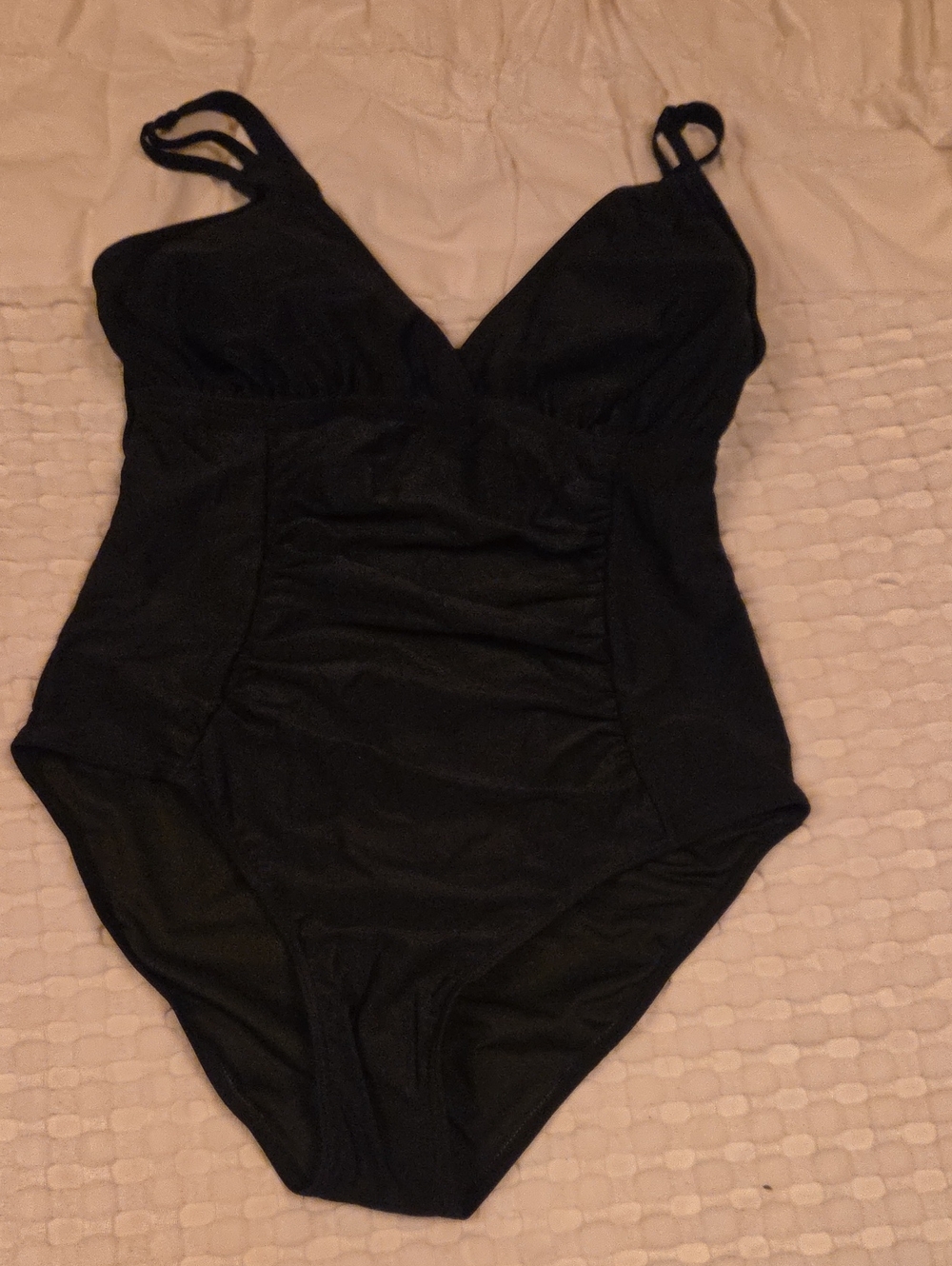 Classic Black One-Piece Swimsuit